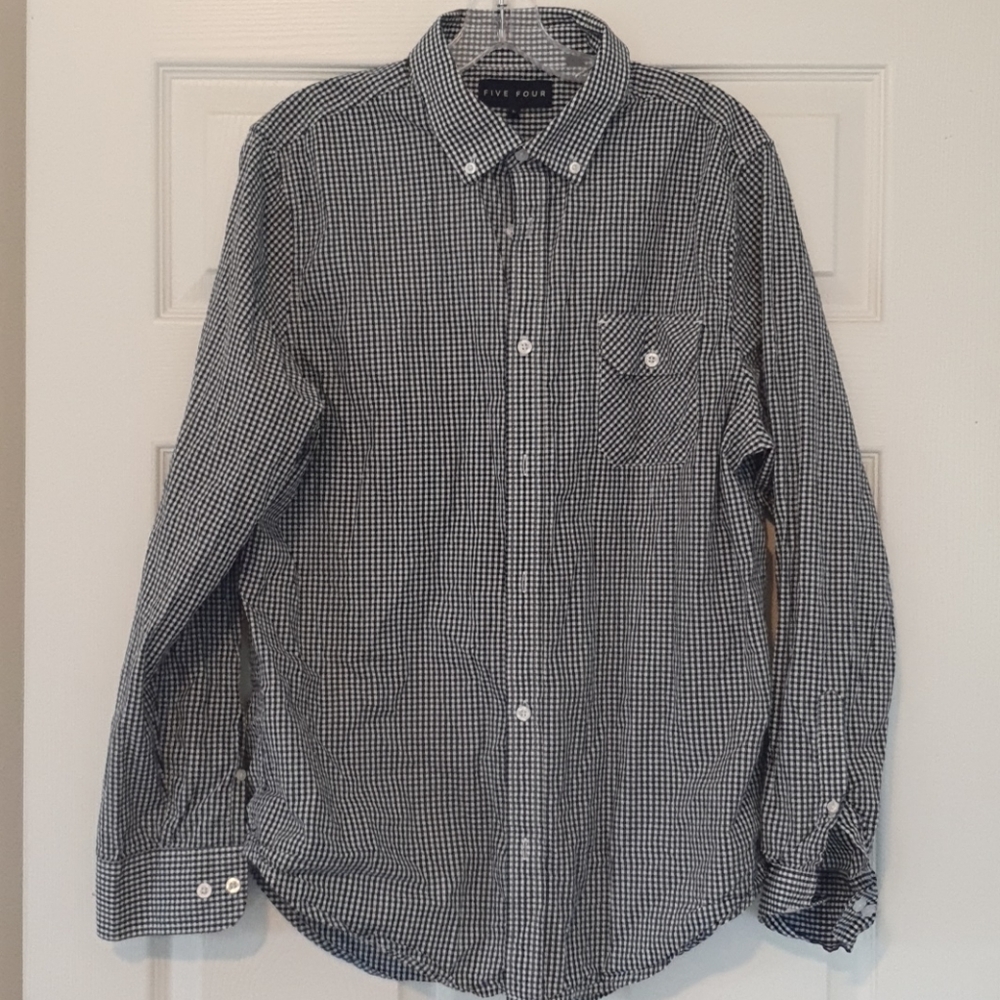 Five Four checkered button down